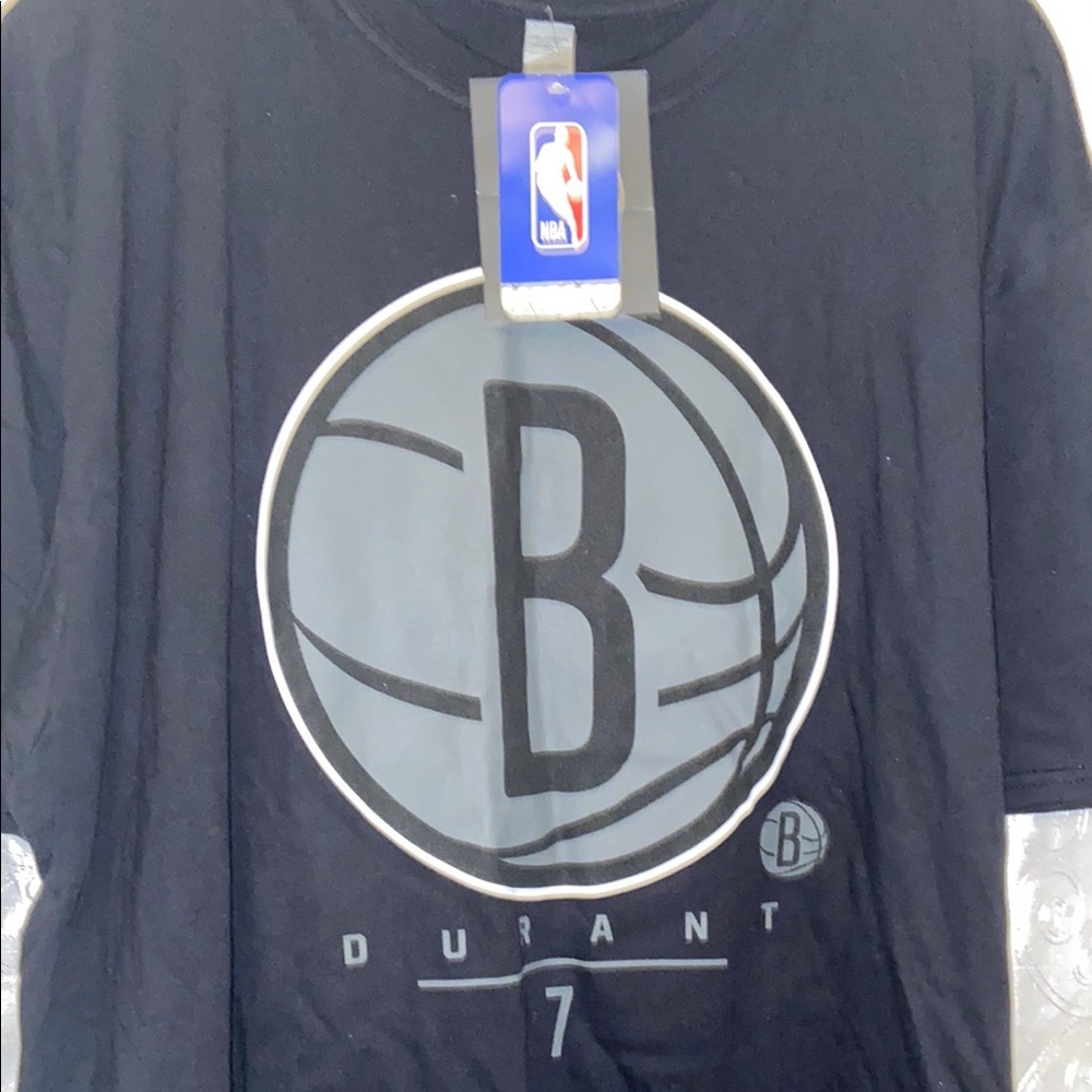 NWT Fanatics Brooklyn Nets Kevin Durant Shirt Men’s Size XXL 🔥 B1 - Picture 2 of 5
